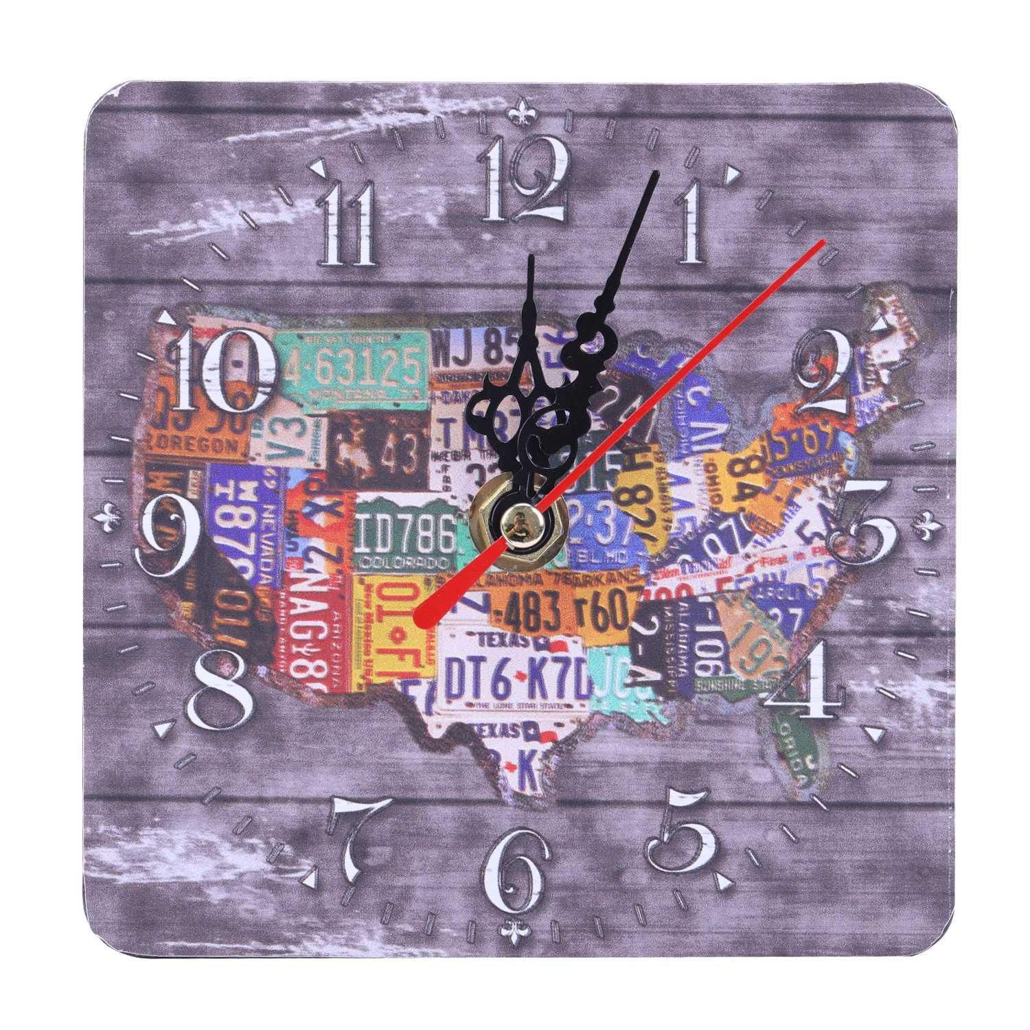 Retro Circle Wall Decoration Watch Vintage Home Decoration Wall Clock With Roman Number Silent Decorative Wall Clock 14#