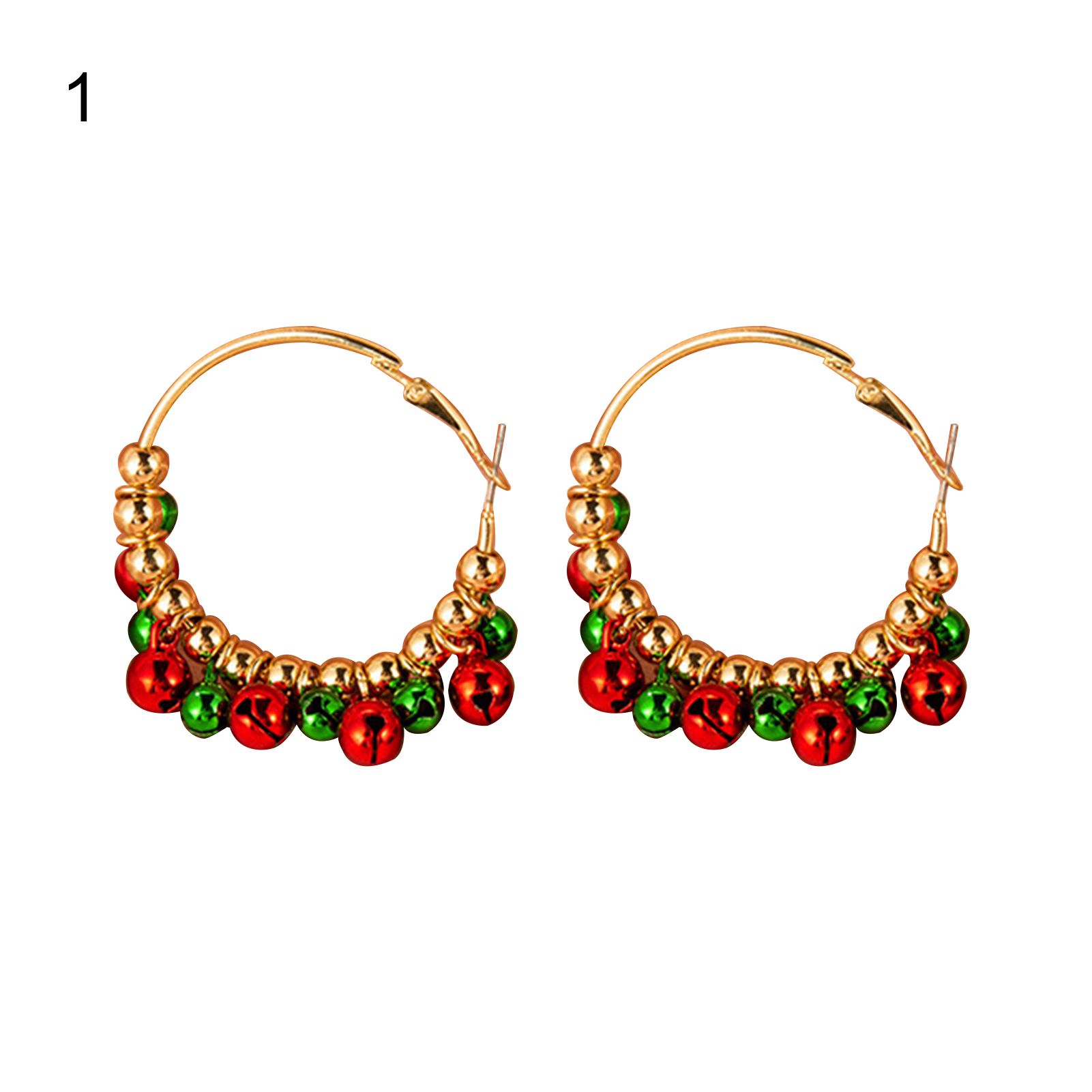 Dangle Earrings Colorful Ball Festive Christ Element Drop Earrings