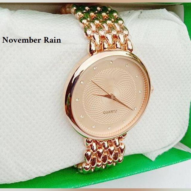 Guuuci Stainless Steel Full Analog Watch for Women