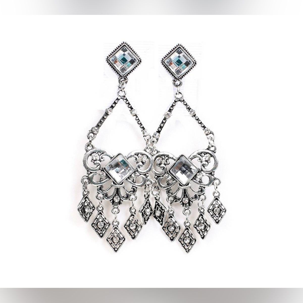 Stylish Oxidized Ear Ring