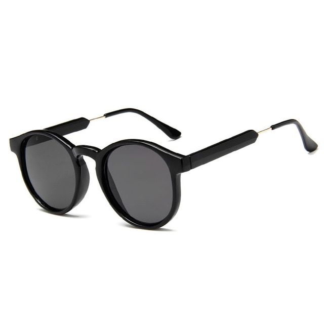 2021 Retro Round Sunglasses Women Men Brand Design Transparent Female Sun Glasses Men Oculos De Sol Feminino Lunette Soleil
