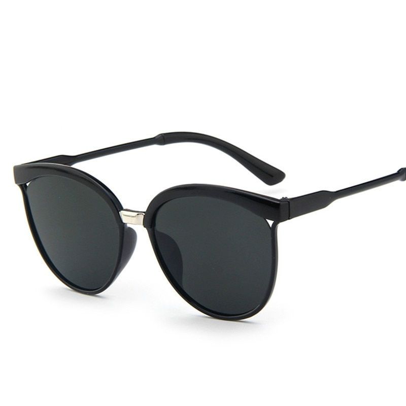 C2RedDCM Newest Cat Eye Sunglasses Women Fashion Brand Designer Mirror Lens Cateye Sun Glasses For Female UV400