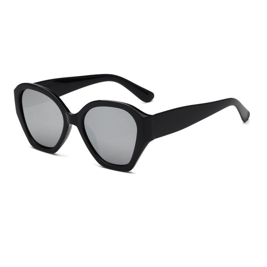 15972 Vintage Unisex Sunglasses Stylish Oversize Sun Glasses Resin Lens Large Frame Anti Ultraviolet Hardening Eyewear