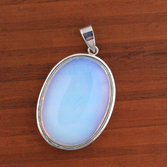 Silver Plated Purple Amethysts Rose Pink Quartz Ellipse Pendant Lapis Lazuli Jewelry(null)
