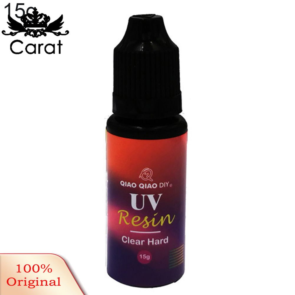 10/15/25/60/120/200g UV Resin Hard Glue Ultraviolet Transparent LED DIY Varnish