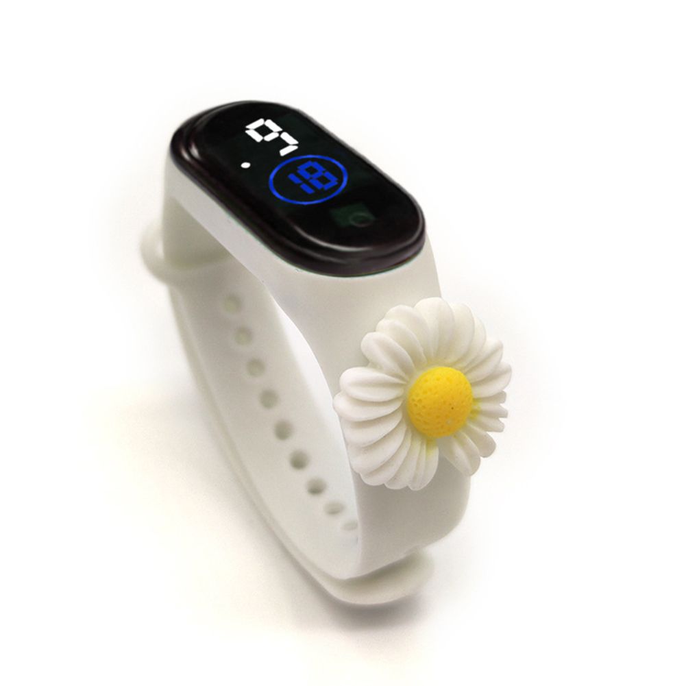 Yfashion Cartoon  Electronic  Watch Life Waterproof Student ouch Screen Digital Led Watch ( 4 Movement) color