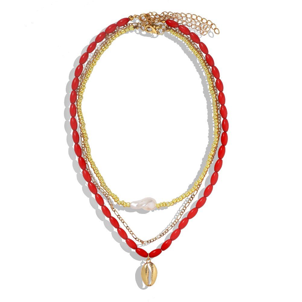 Miwens Newest 2020 ZA Fruit Chains Necklace For Women Luxury Watermelon Cherry Strawberry Maxi Link Necklaces Charm Jewelry Gift