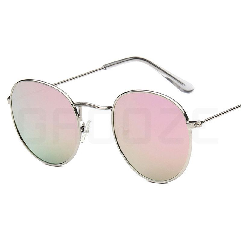 GAOOZE Sunglasses Women Round Glasses Women's Sunglasses Ladies Branded Fashion Sunglasses Retor Vintage Sun Glass Oculos LXD316