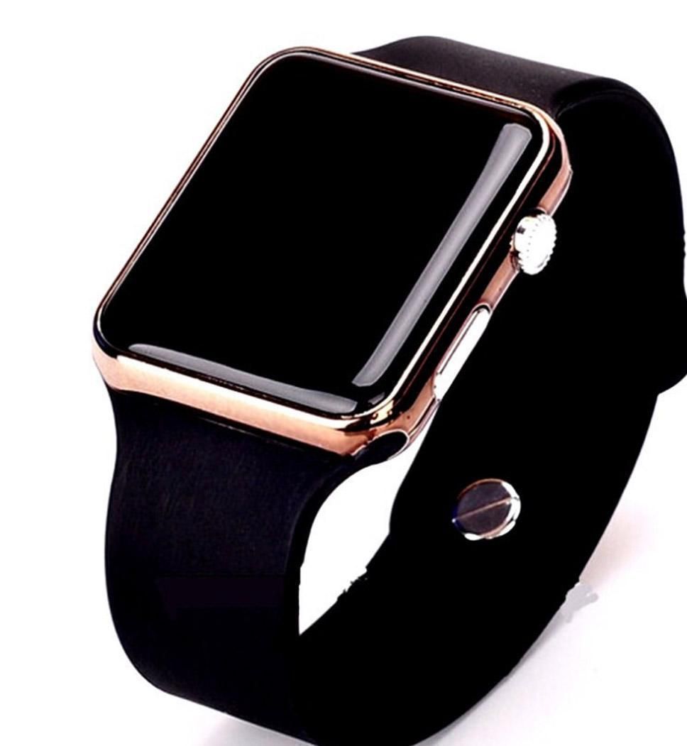 New LED Fashionable Watch, Square LED Digital Sports Watch, LED Wrist Watch