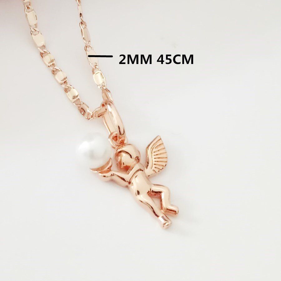 Gold Silver Color Pendant Trendy Pendant 585 Rose Gold Pendant Simulated-Pearl Pendant Women Jewelry Fashion Pendant