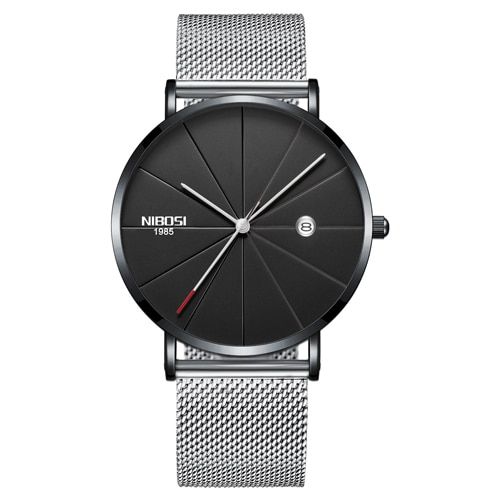 【BestGO】NIBOSI Relogio Masculino Mens Watches Top Brand Luxury Ultra Thin Wrist Watch Men Watch Clock Erkek