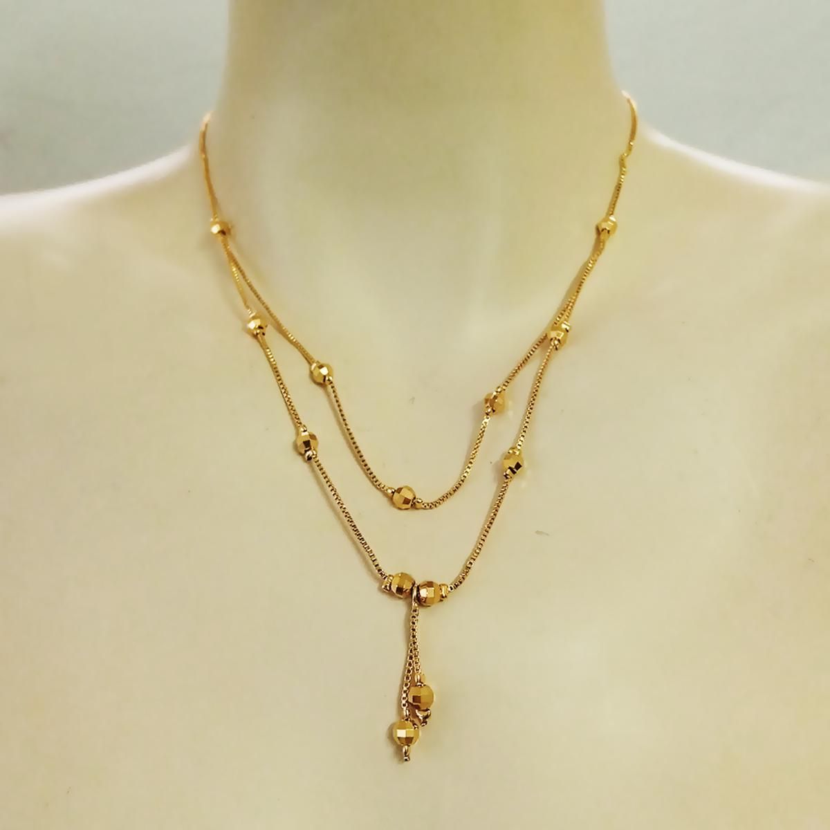 Necklace for Women Double Chain