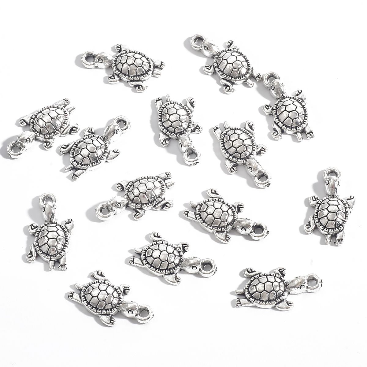 10~30pcs Vintage Metal Mix Style Elephant Owl Butterfly Tortoise Charms for Jewelry Making Diy Handmade Jewelry