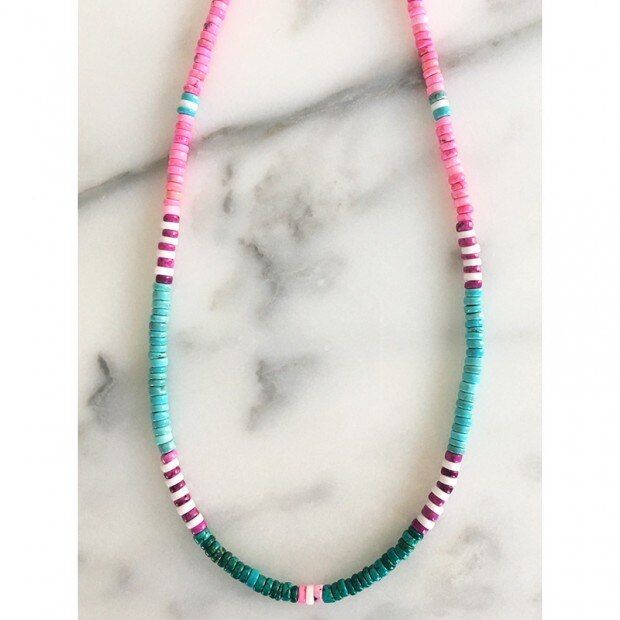 bohemian collar vsco girl lucite shell chokers Necklace bijoux femme recycled disc African Vinyl Beads HEISHI NECKLACE women