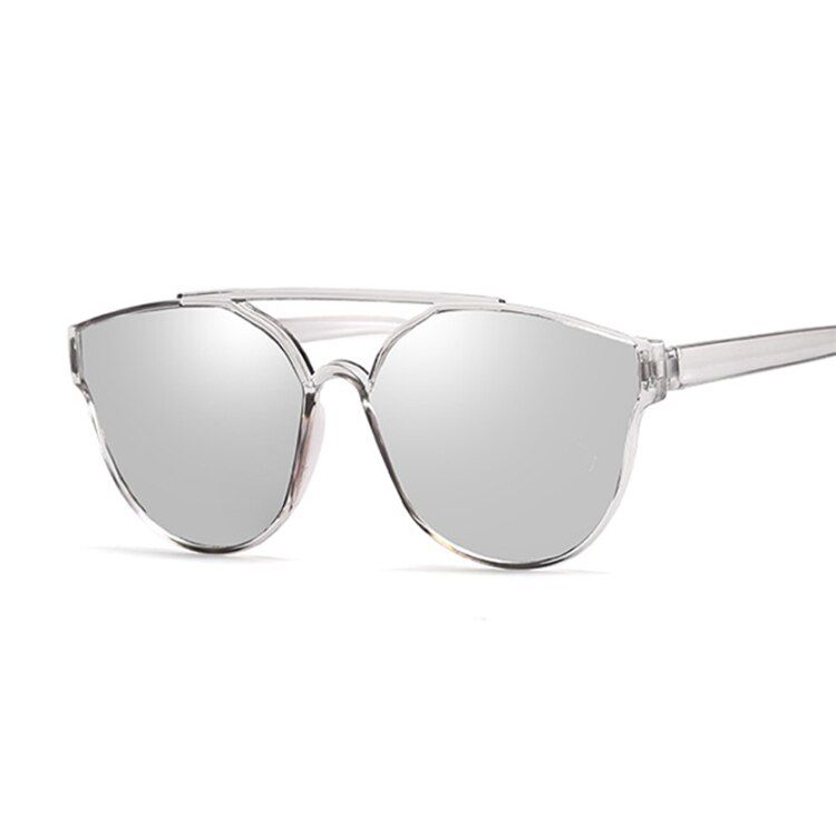 SilverSummer Cat Eye Sunglasses Women Brand Designer Transparent Shades Sun Glasses Cool Color UV400 Oculos De Sol Gafas