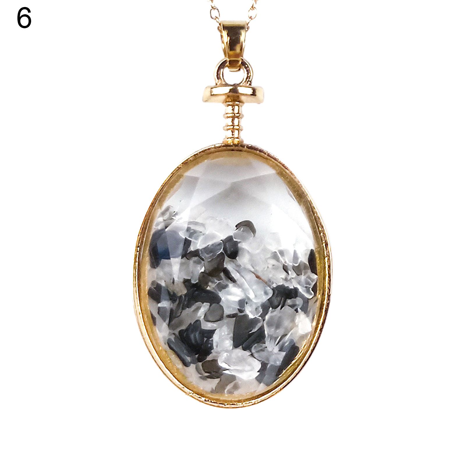Wishing Bottle Pendant Polishing Decorative Choker Necklace Pendant