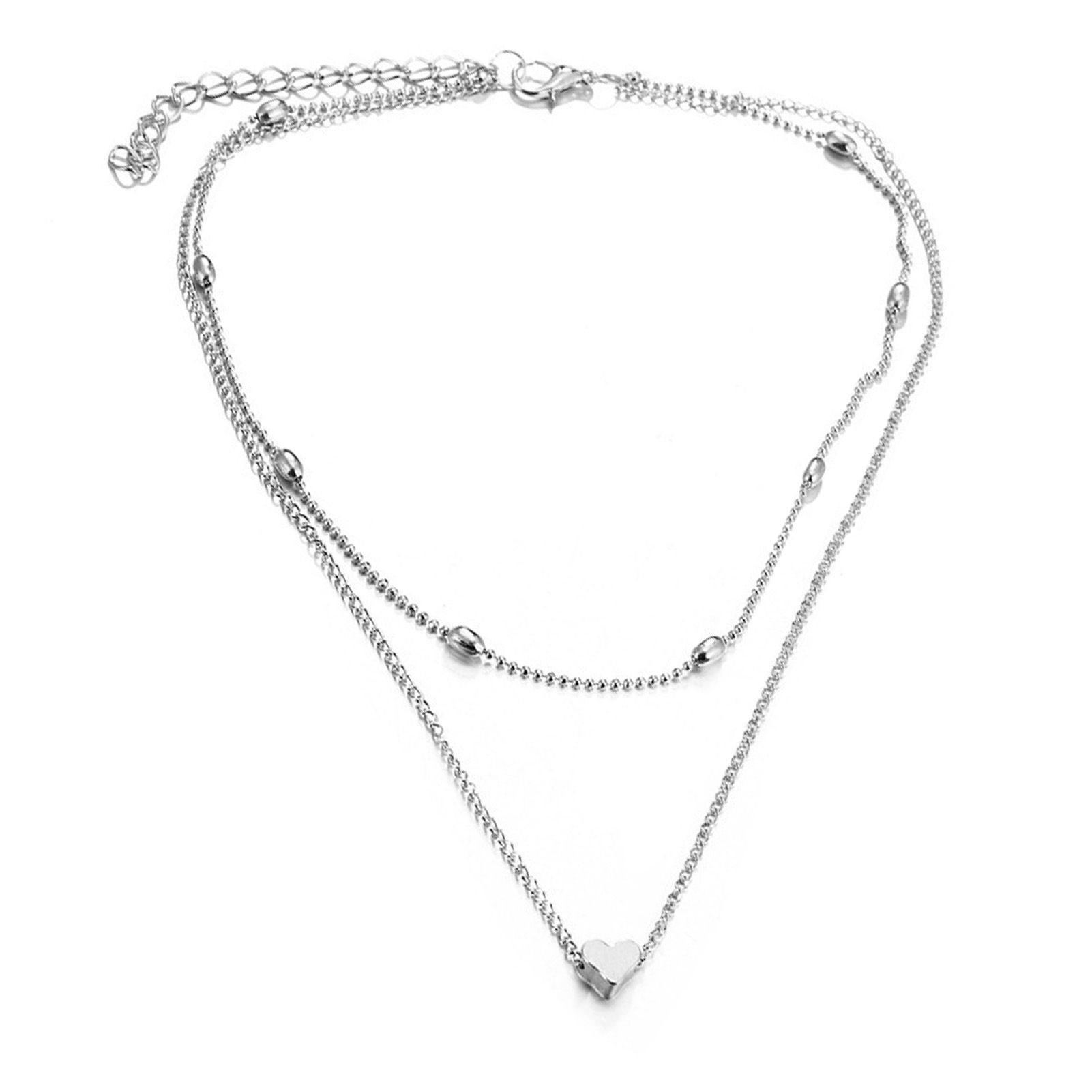 Women Neckle Adjusle Extension Chain Pendant Neckle