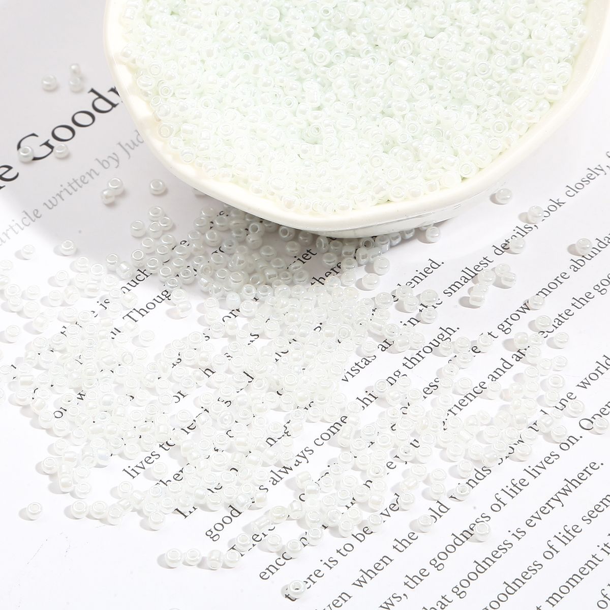 500/1000Pcs Crystal Glass Spacer beads Czech Beads For jewelry handmade DIY Accessories