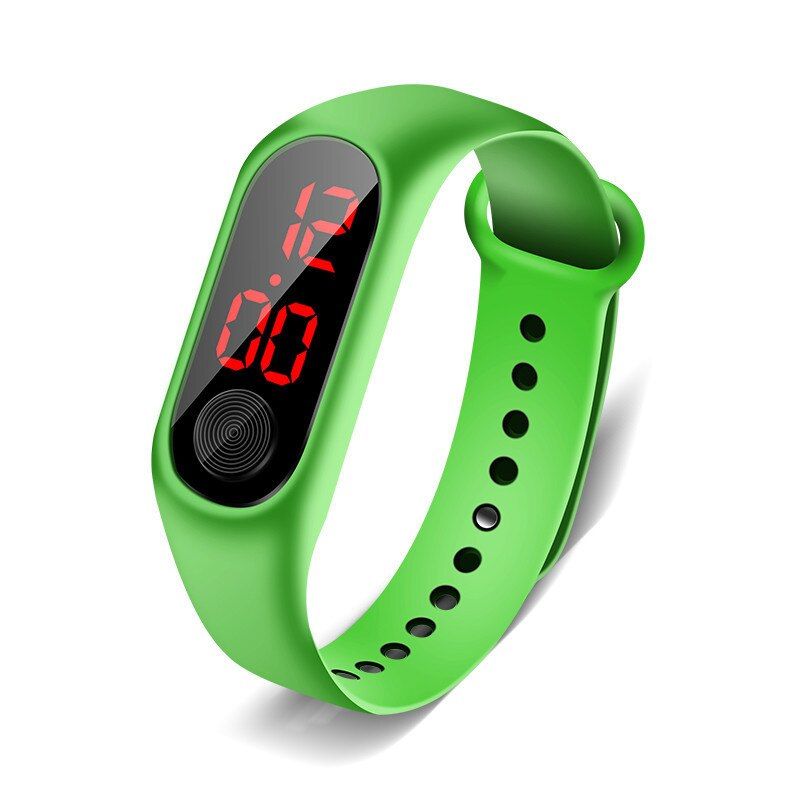 Fashion Sports Watch For Kids Children Waterproof Led Digital Watch Ultra-light Silicone Strap Teen Boys Girls WristWatch Unisex