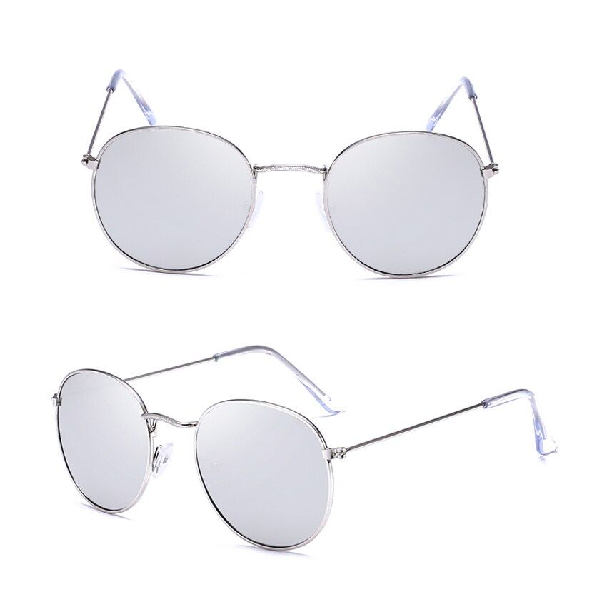 2FOENIXSONG Classic Round Sunglasses Women Male Sun Glasses for Men Gafas Pink Driving Unisex Eyewear
