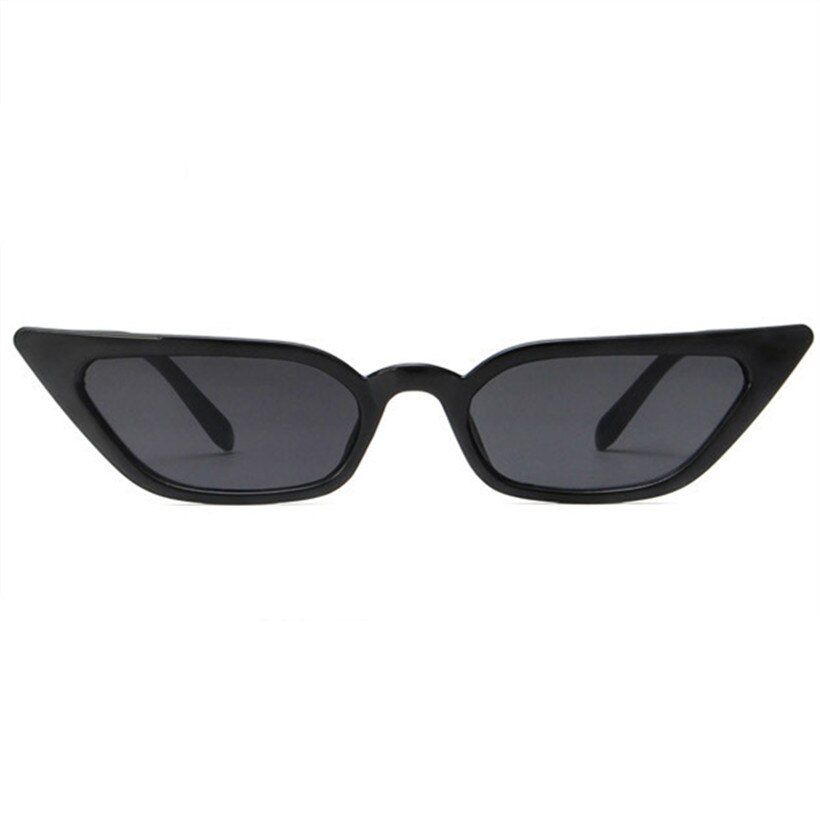 BlackWomen Cat Eye Sunglasses Brand Designer Vintage Luxury Eyes Sweet Cute Sun Glasses Female Retro Red Black Eyewear Shades UV400