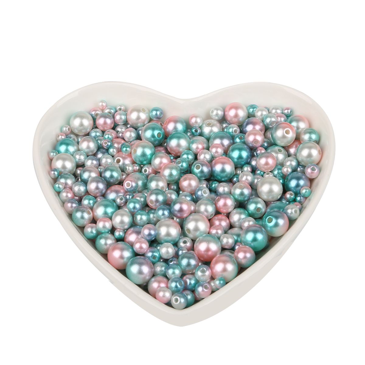 350pcs Round AAA  Mixed Size 4-10mm Beads ABS Pearls Loose Beads For Handcarft Bracelet Making For Jewelry Handmade DIY