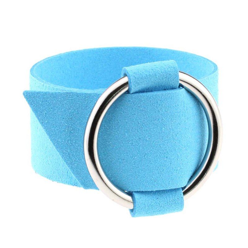 Handmade Fashion Circles Elegant Simple unique Velvet Bracelet For Young Men And Women wristband