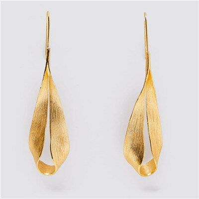 2020 ZA Pineapple Drop Earrings for Metal Shiny Shell Earrings Wedding Gifts Wholesale
