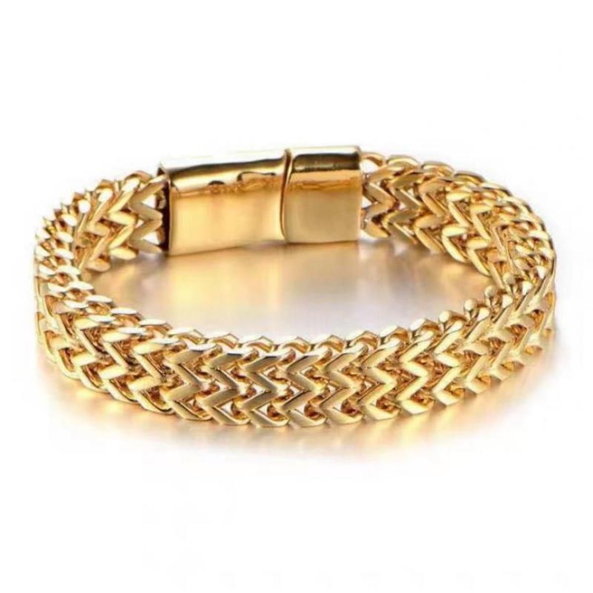 Fashion Stainless Steel Bracelet Hip Hop Punk Bracelet for Men Party Jewelry