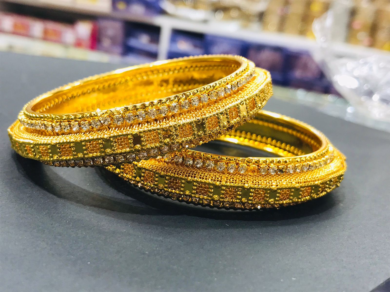 New Gold Plated Bangles Ruli