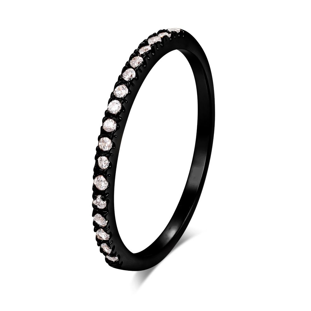 ZHOUYANG Love Cute Wedding Engagement Rings for Women Micro Pave CZ Crystal Sliver Color Fashion Jewelry All Size R133