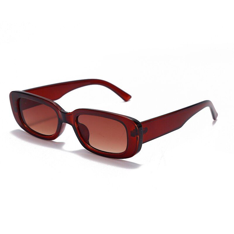 1Small Rectangle Sunglasses Women 2020 Retro Steampunk Sunglasses Men Punk Vintage Sunglasses Brand Designer Eyewear UV400