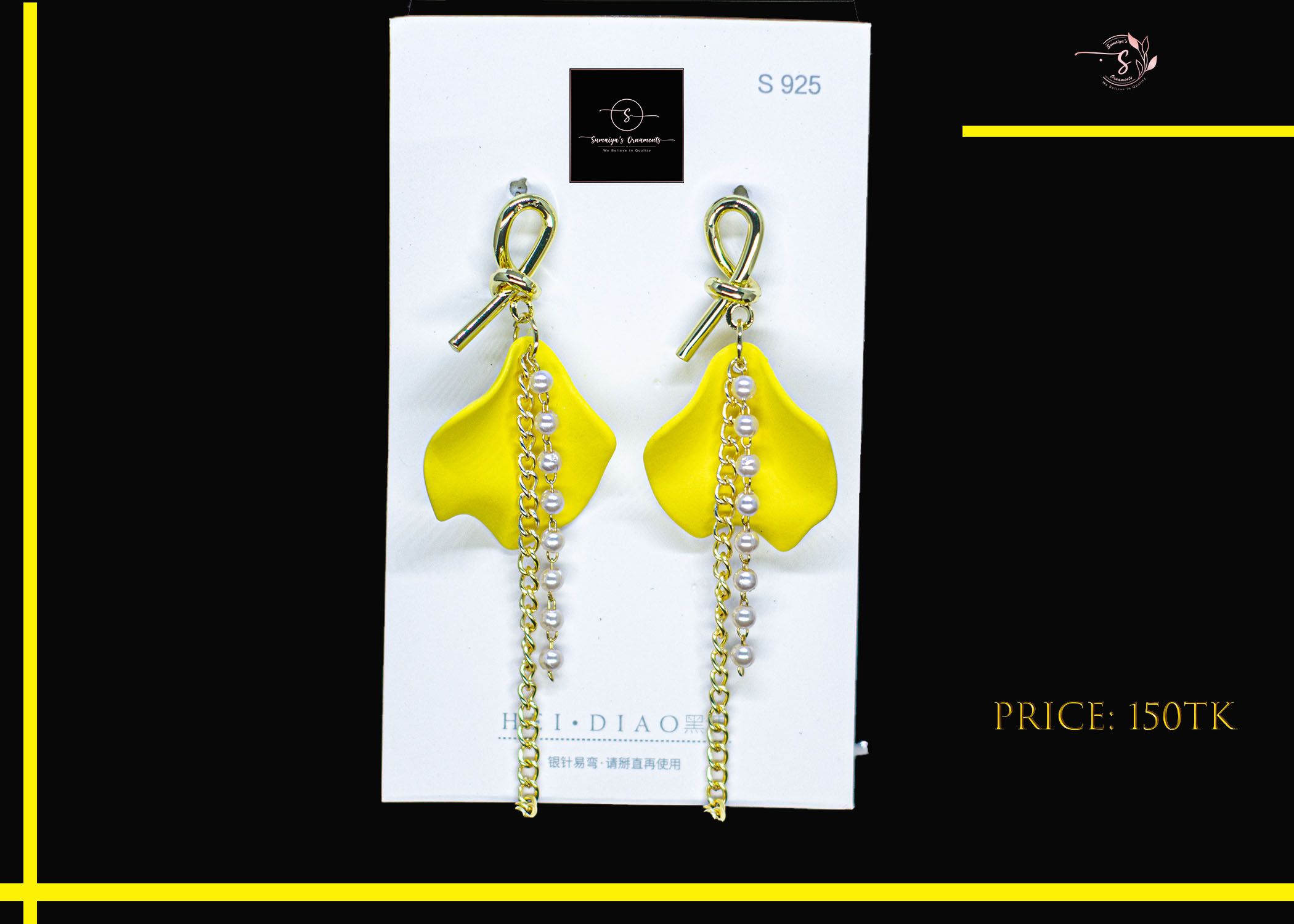 Casual regular classic earrings