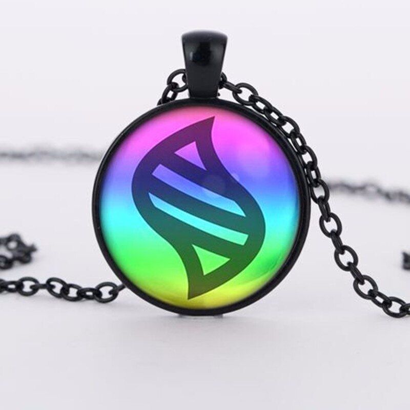 Brand Pokemon mega stone Necklace Jewelry Glass heart Round Pendant Charm Necklace Chain(null)