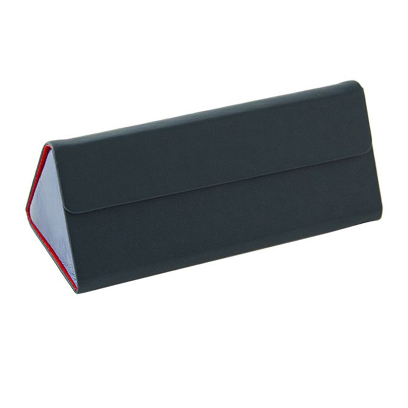 Eyewear Triangular Collapsable Fashion Foldable Glasses Compact Sunglasses Case