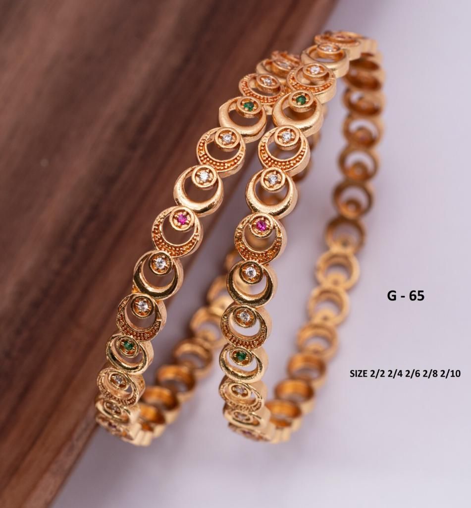 NEW FORMING  DUBAI GOLD PLATED BANGLES DESIGNS POPULARLY