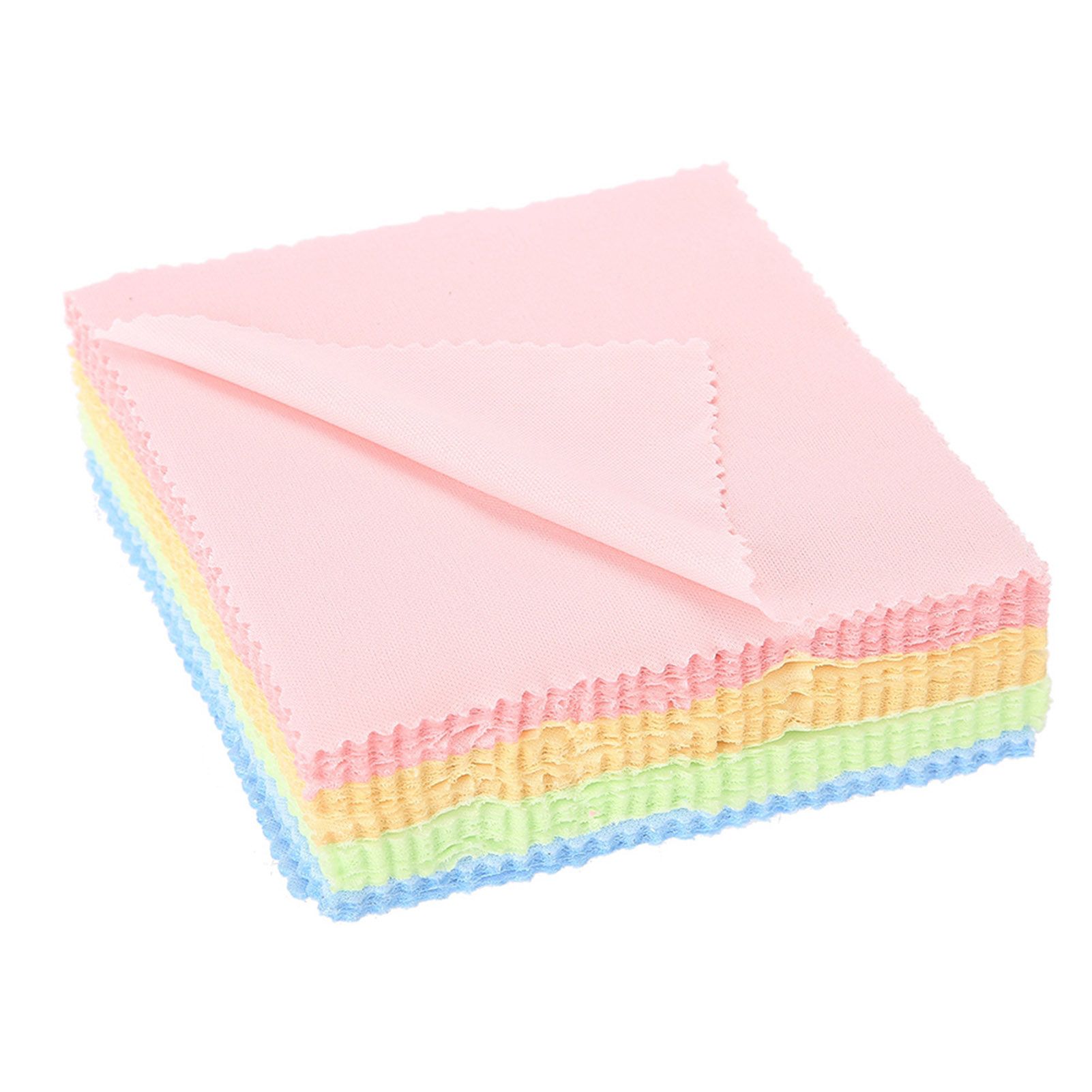 Durable Lightweight Jewelry Cleaning Cloth Wiping Safety 50 Pcs