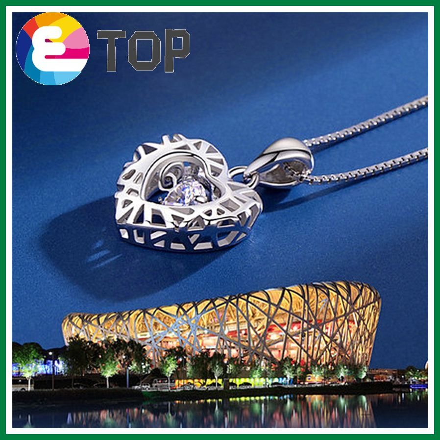 Korean Of The Bird'S Nest Love Pendant Necklace