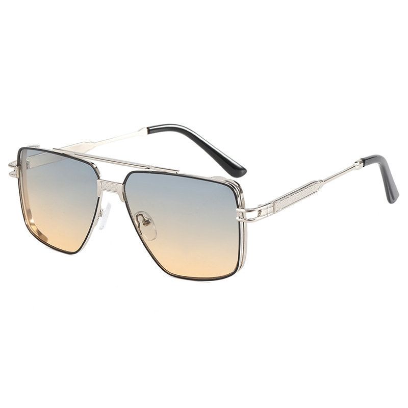 LUXURY UNISEX METAL FRAME UV PROTECT SUNGLASS