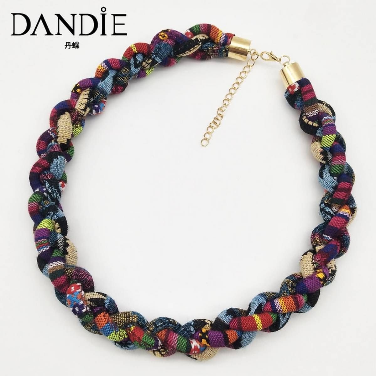 Dandie Stylish knot rope necklace, ethnic style, simple female accessories