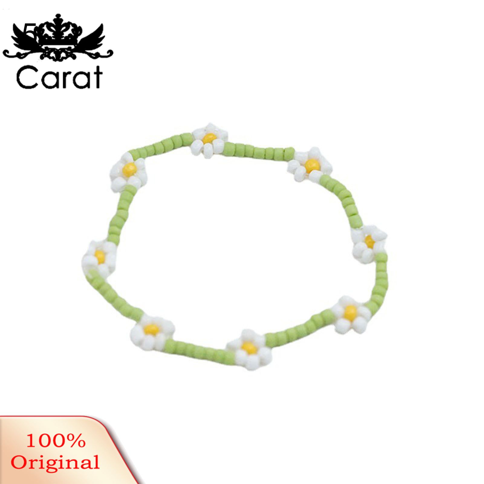 Exquisite Bracelet Fashion Women Accessory Flower Bead Decor Bracelet for Girls