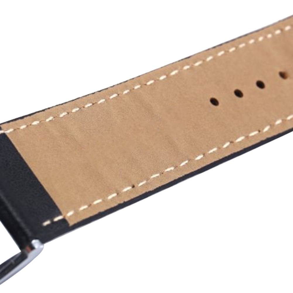 Men's Women's LED Digital Date Rectangle Dial Faux Leather Strap Wrist Watch