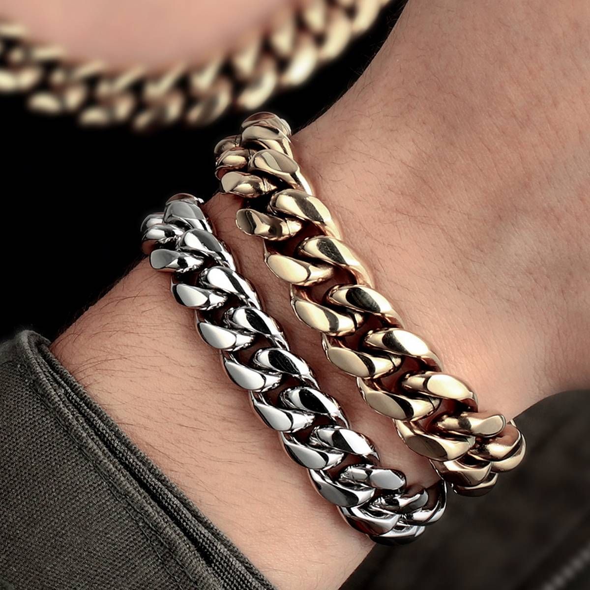 Miss Jewelry Stainless Steel Bracelet Men