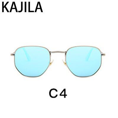 C4 polarizedOval Polarized Sunglasses Women Metal Small Frame Colorful Mercury Vintage Shades Sun Glasses For Woman Brand Designer Eyewear