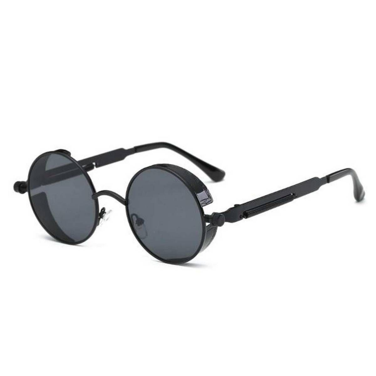 Round Metal Sunglasses for Men Women Mirrored Circle Sun glasses Brand Designer Retro Vintage Oculos UV400
