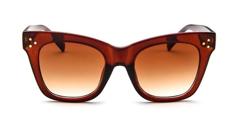 C5Women Sunglasses Luxury Rectangle Sunglasses Women Brand Designer PC Frame Gradient Lens Classic Fashion Sun Glasses