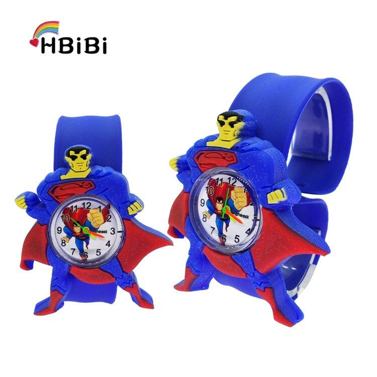 Superman Watch Children Digital Electronic Watches Kids Quartz Wristwatch Boy Girl Students Clock Kids Watches Relogio Kol Saati
