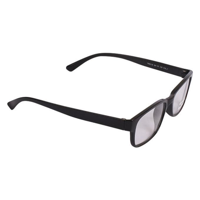 Black Plastic Optic Frame for Men