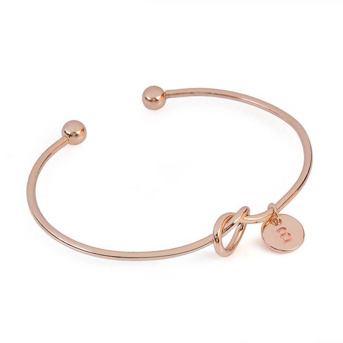 2019 new European and American Style Heart Shape Metal Knotted Bracelet 26