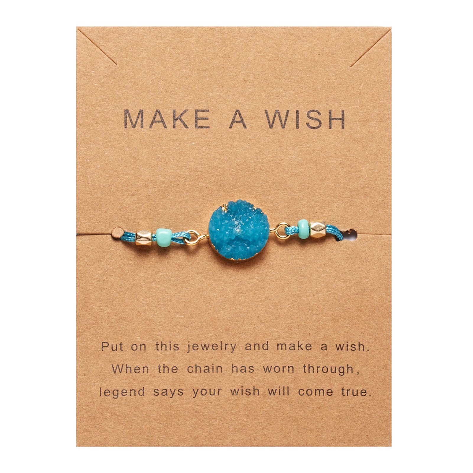 Cord Bracelet Imitation Natural Stone Korean Style Wear-resistant Bracelet